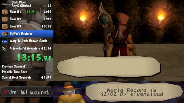 (Former World Record) Dark Cloud Any% Glitched Speedrun In 21:51 After Re-Timing смотреть онлайн