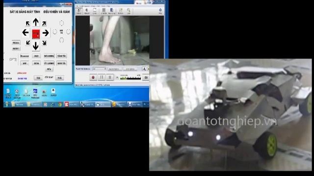ĐIỀU KHIỂN XE MÔ HÌNH VÀ GIÁM SÁT BẰNG MÁY TÍNH смотреть онлайн