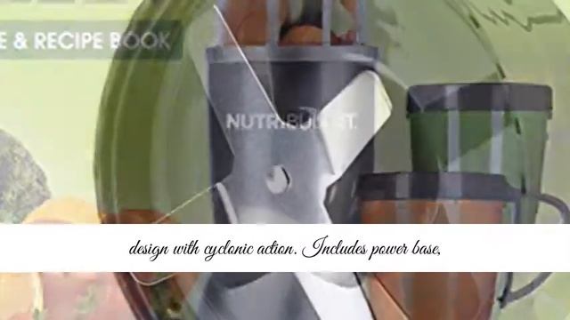 [Nutribullet Blender Demo] Blender NutriBullet NBR-1201 12-Piece High-Speed Blender Reviews смотреть онлайн