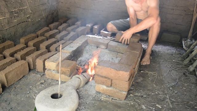 Primitive Technology: Fired Clay Bricks смотреть онлайн