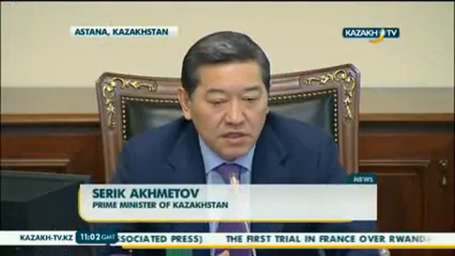 С.Ахметов: "Резких скачков цен на газ для населения не будет" смотреть онлайн