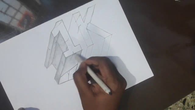 How to make the 3D letter or 3D font in tamil смотреть онлайн