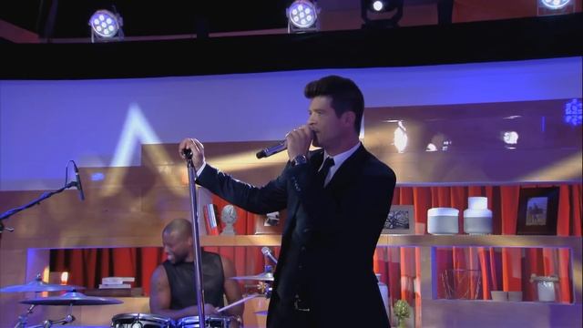 Live Exclu - Robin Thicke "morning sun" - C à Vous - 08/09/2015 смотреть онлайн