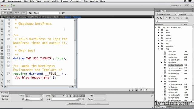 Dreamweaver CC and Wordpress Tutorial #05 Accessing dynamically related files смотреть онлайн