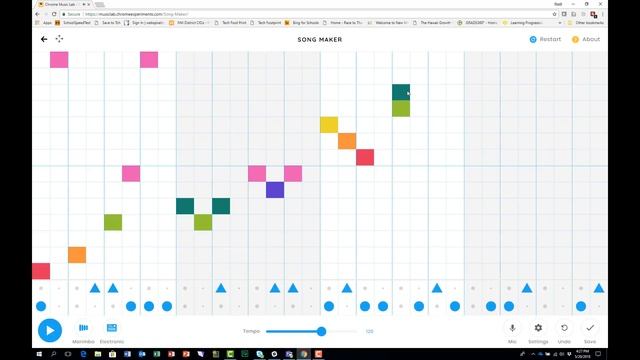 Chrome Music Lab - Song Maker Experiments смотреть онлайн