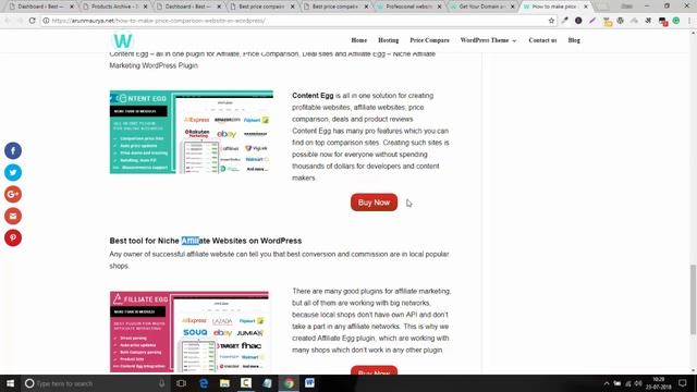 Required for Product compare and affiliate Price compare WordPress Website || By arunmaurya.net смотреть онлайн