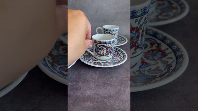 НОВИНКА! Традиционный турецкий кофейный набор смотреть онлайн