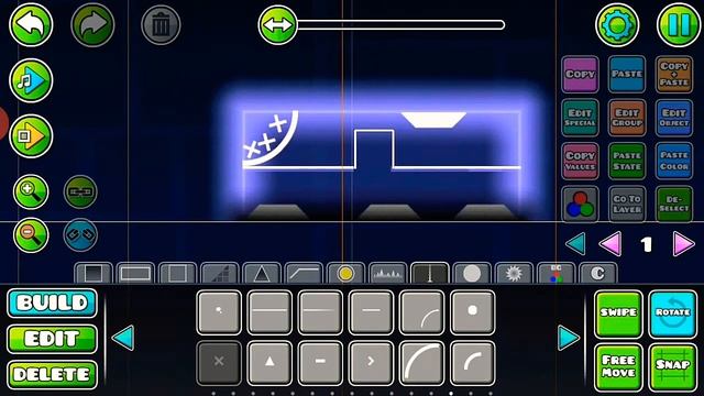 Как построить уровень в стиле core? | Geometry dash смотреть онлайн