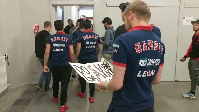 Gambit after winning the Major! смотреть онлайн