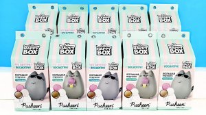 PUSHEEN THE CAT HAPPY BOX 2023! Игрушки КОТИКИ, мультик, новая серия Surprise toys unboxing