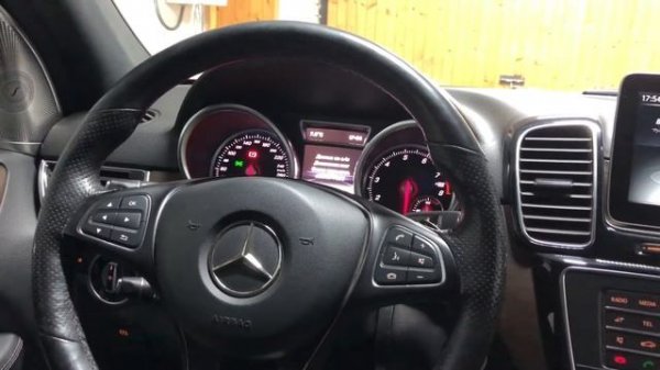 Сервисное меню Mercedes GLE