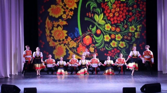 танец Курской области "ЧЕБОТУХА" - ансамбль народного танца "Славица" смотреть онлайн