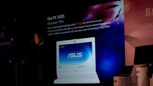 Introduction of the ASUS Eee PC X101 смотреть онлайн