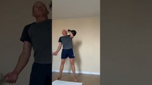 Трастеры с гирей. Разбор упражнения и техники