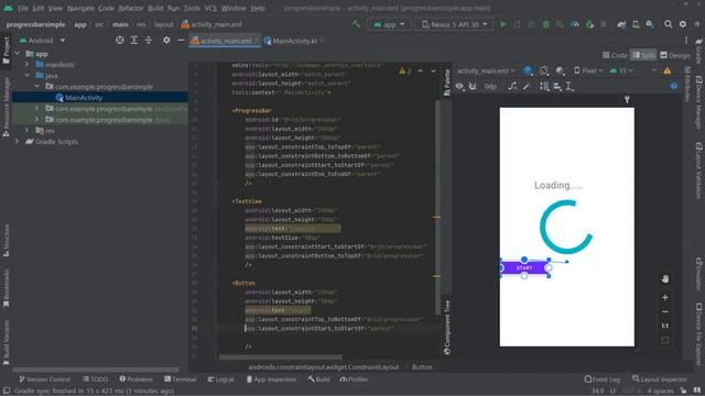 How to make progressbar in android studio 2023 смотреть онлайн