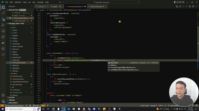 Free React Course - Reset password bằng email trong React - spacedev.vn смотреть онлайн