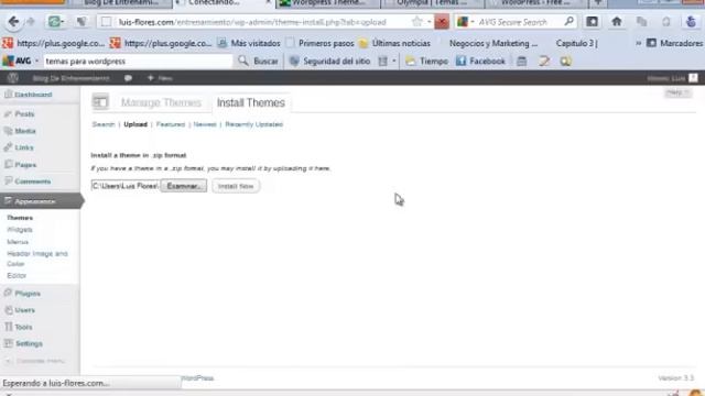 Como Instalar Temas Para Su Blog De Wordpress смотреть онлайн