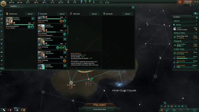 Stellaris Megacorp First Impressions - Numbers, lots of numbers - Part 2 смотреть онлайн
