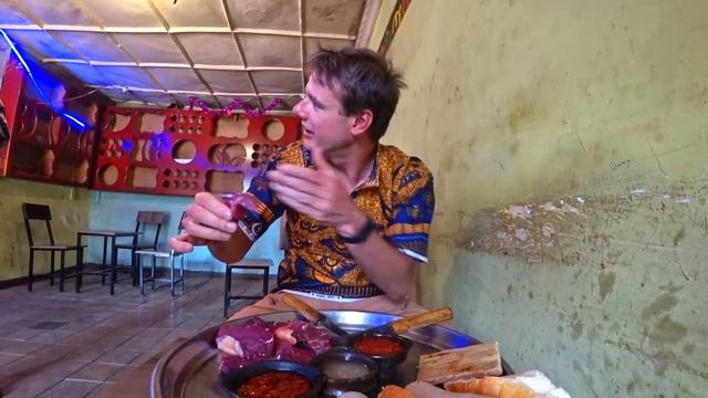 Would you eat this RAW MEAT in Africa? ?? I got SICK | vA 52 смотреть онлайн