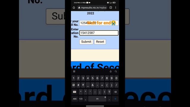 check my 10th class result i am fail in 10th class #short #study смотреть онлайн