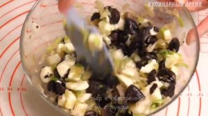 Пирог-разборник с грибами и сыром.