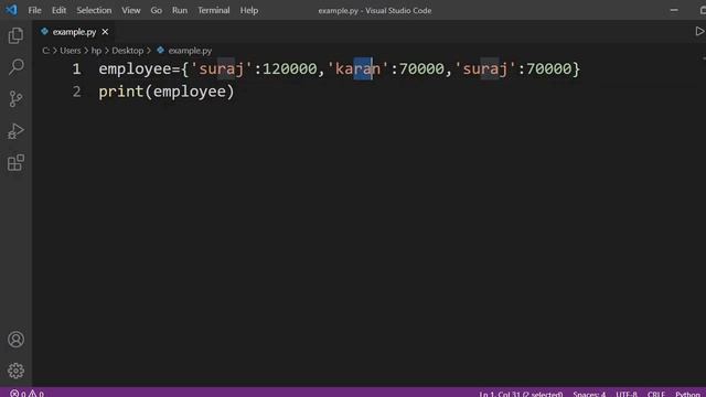 Dictionary in Python in Hindi|Python Dictionary TutorialPython Tutorial for Beginners смотреть онлайн