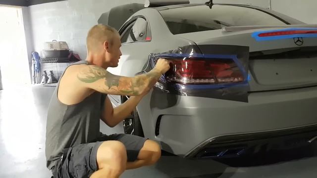 (Easy) How to tint tail lights with air release tint. Tinting tail lights pros and cons. By @ckwrap смотреть онлайн