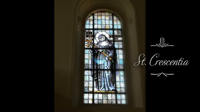 Витражи в церкви Петра и Павла, город Зинген, Германия смотреть онлайн