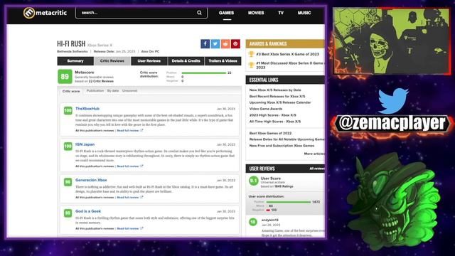 Hi-FI rush deux fois moins cher que Forspoken fait plus de revenus !! смотреть онлайн