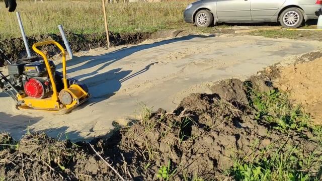 Фундамент для бани 5х3 часть 1///Foundation Slab For A Bathhouse 5x3 Meters