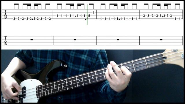 Bon Jovi - Keep The Faith (Bass cover with tabs 028) смотреть онлайн