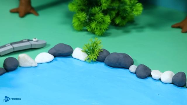 The LEGO Deep Sea Monster: ANGLER FISH | Cutting Skills | Stop Motion Cooking ASMR смотреть онлайн