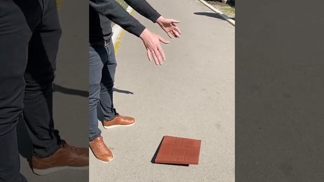 Бьем и роняем полимерпесчаную продукцию 