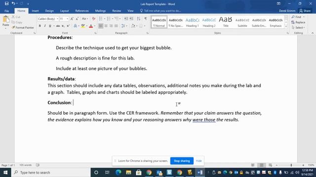 bubble lab report directions смотреть онлайн