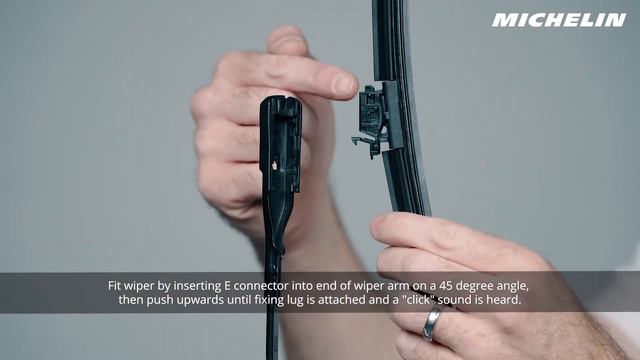 How to Fit MICHELIN Radius Beam Wiper Blades for Your Mercedes-Benz Car смотреть онлайн