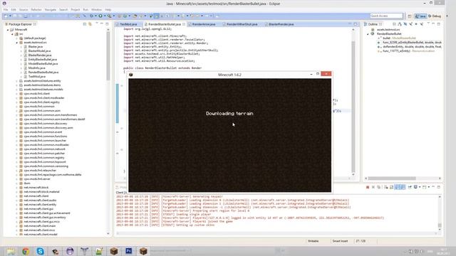 Как создать мод для Minecraft. 14. Бластер. Конец смотреть онлайн