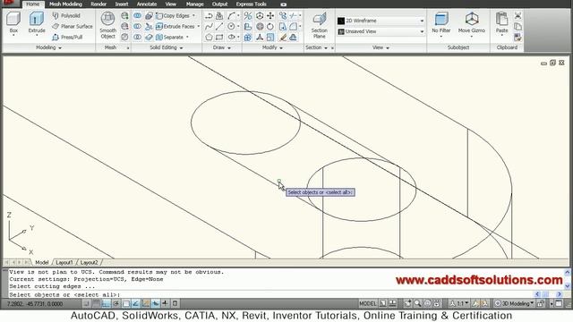 AutoCAD 3D Tutorial for Beginners смотреть онлайн