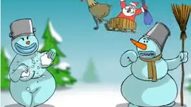Веселый снеговик смотреть онлайн