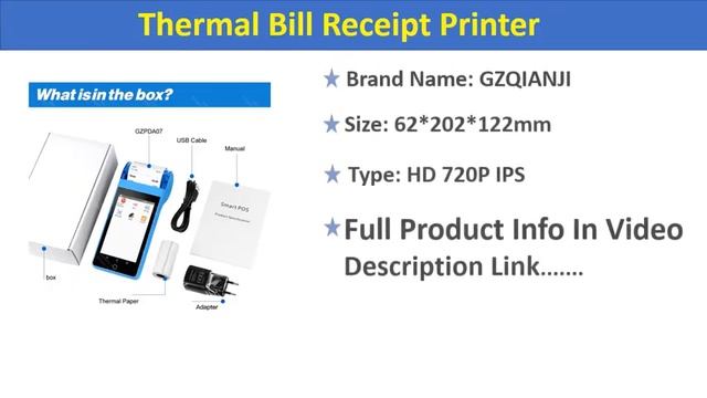 Top 5 Best PDA Terminal Printer In 2020 | Best PDA Android Handheld POS Terminal смотреть онлайн