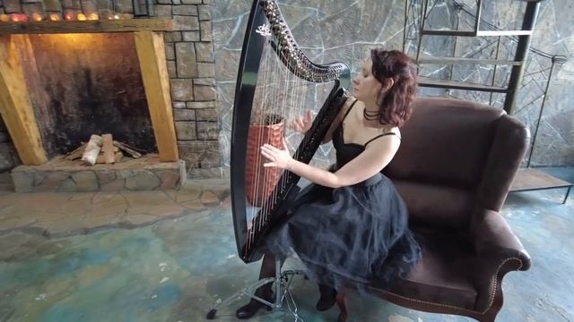 Арфа - Мария Кулакова (электроарфа видео) | Electric harp смотреть онлайн