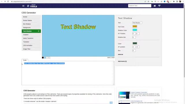 Css3 Box Shadow Generator | Online Css3 Free Tool | In Hindi 2022 смотреть онлайн
