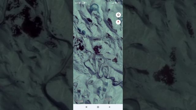 🧩 Элсмир. Канада. Замёрзшие русла рек. смотреть онлайн