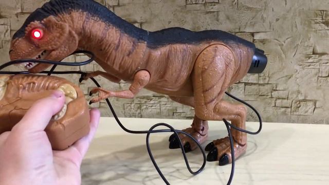 Динозавр, тираноавр, ти-рекс Dragon-I с пультом арт. 16840 смотреть онлайн