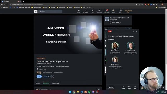 Experiments with ChatGPT Last Week Blockchain Rehash: Ep 13 смотреть онлайн