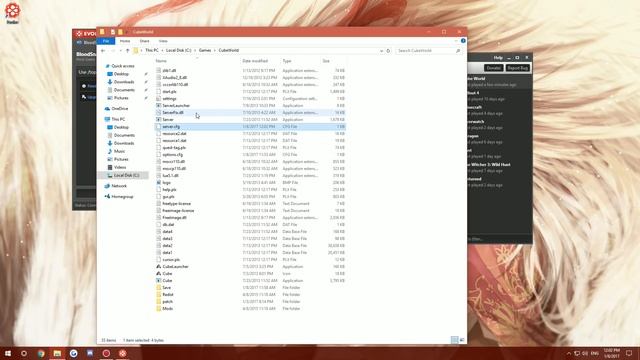 How to make a PRIVATE Cube World SERVER | NO LONGER WORKS/EVOLVE SHUTDOWN | смотреть онлайн