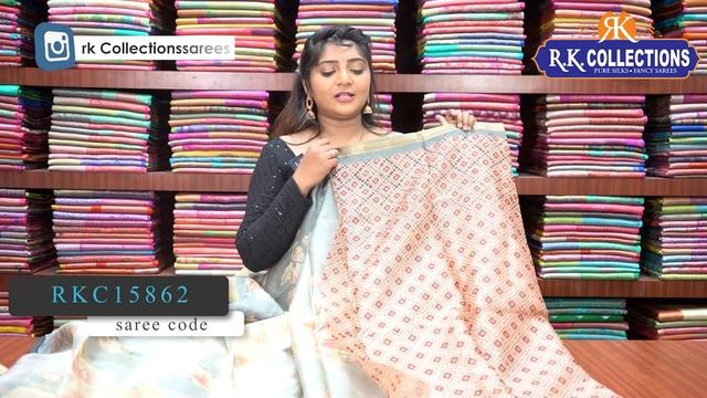 Tussar Silk Sarees@rkcollections.in смотреть онлайн