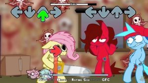 Friday Night Funkin': VS Pinky Pie & Fluttershy [Elements of Insanity Shed Update] - FNF Mod