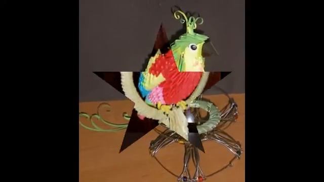 Поделки- Модульное оригами-попугай смотреть онлайн