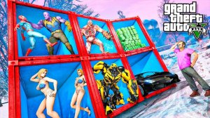 ОТКРЫЛ КОНТЕЙНЕРЫ С ЧИТ ТАЧКАМИ В ГТА 5 БИТВА ЗА КОНТЕЙНЕРЫ GTA 5 РОССИЯ ОБЗОР МОДА GTA 5 MODS ИГРЫ