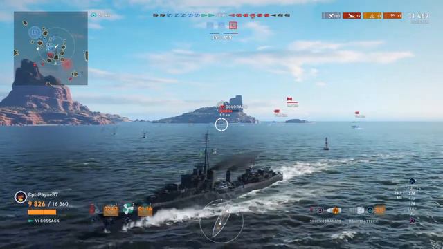 World of Warships: Legends Cossack / Akatsuki Division смотреть онлайн